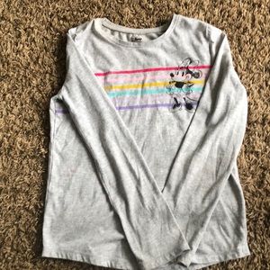 Disney long sleeve shirt size 8